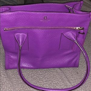 Kate Spade Purple Leather Purse
